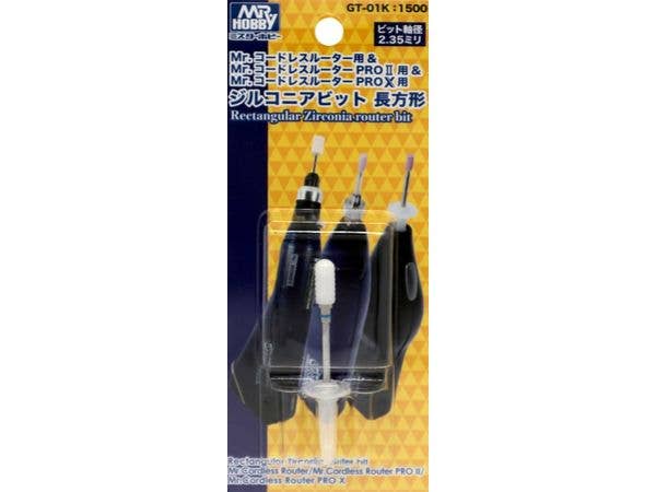 Mr Hobby RECTANGULAR ZIRCONIA for MR.ROUTER | 4973028431063