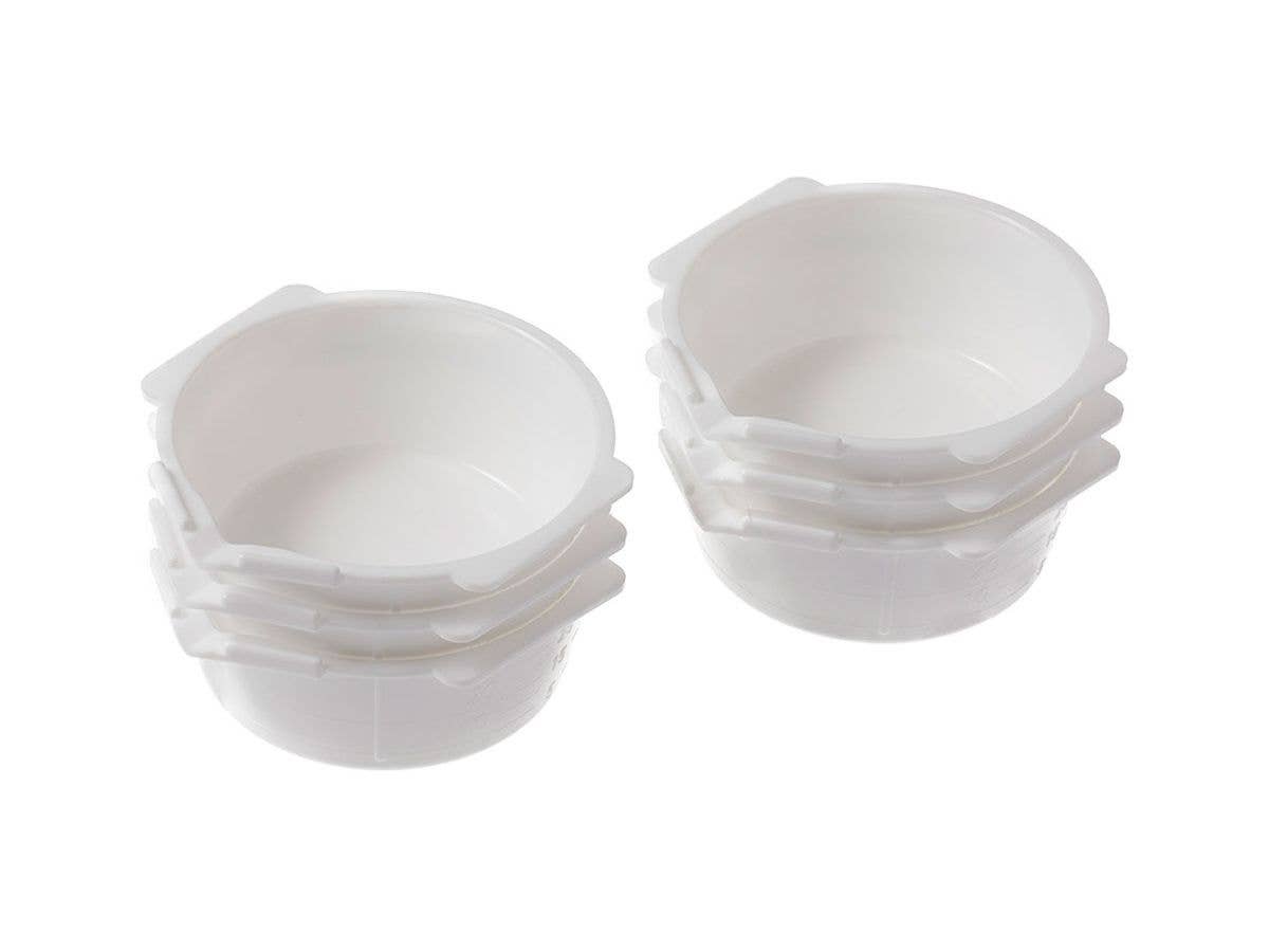 Mr Hobby Mr.PAINT CUP WHITE (6PCS) | 4973028737516