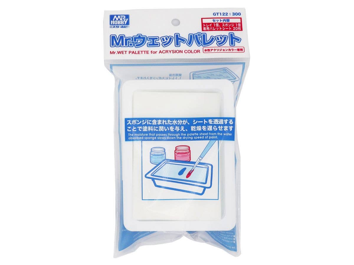 Mr Hobby MR. WET PALETTE FOR ACRYSION COLOR | 4973028922257