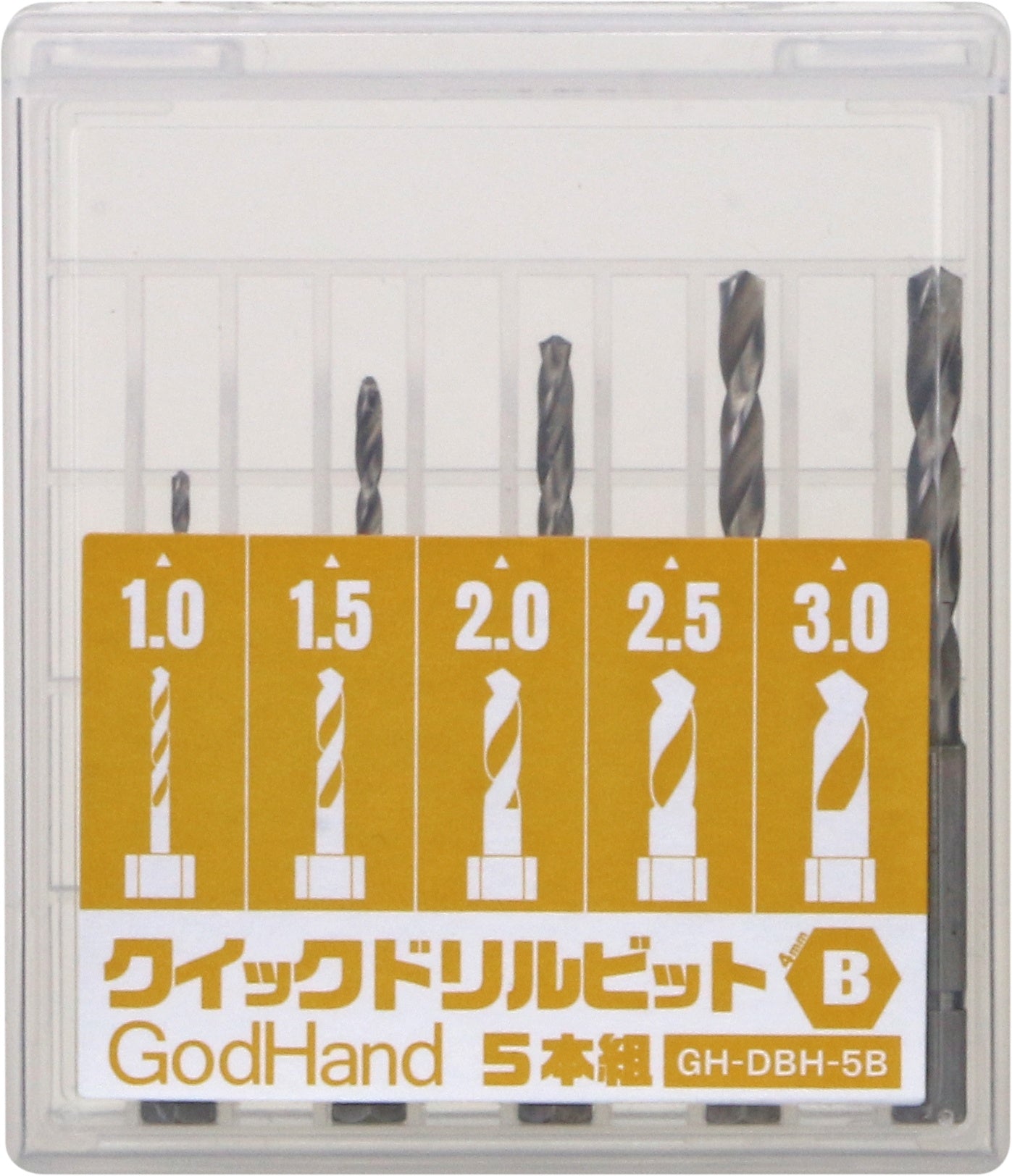 GodHand GodHand - Quick Attachable Drill Bit Set B | 4562349874668