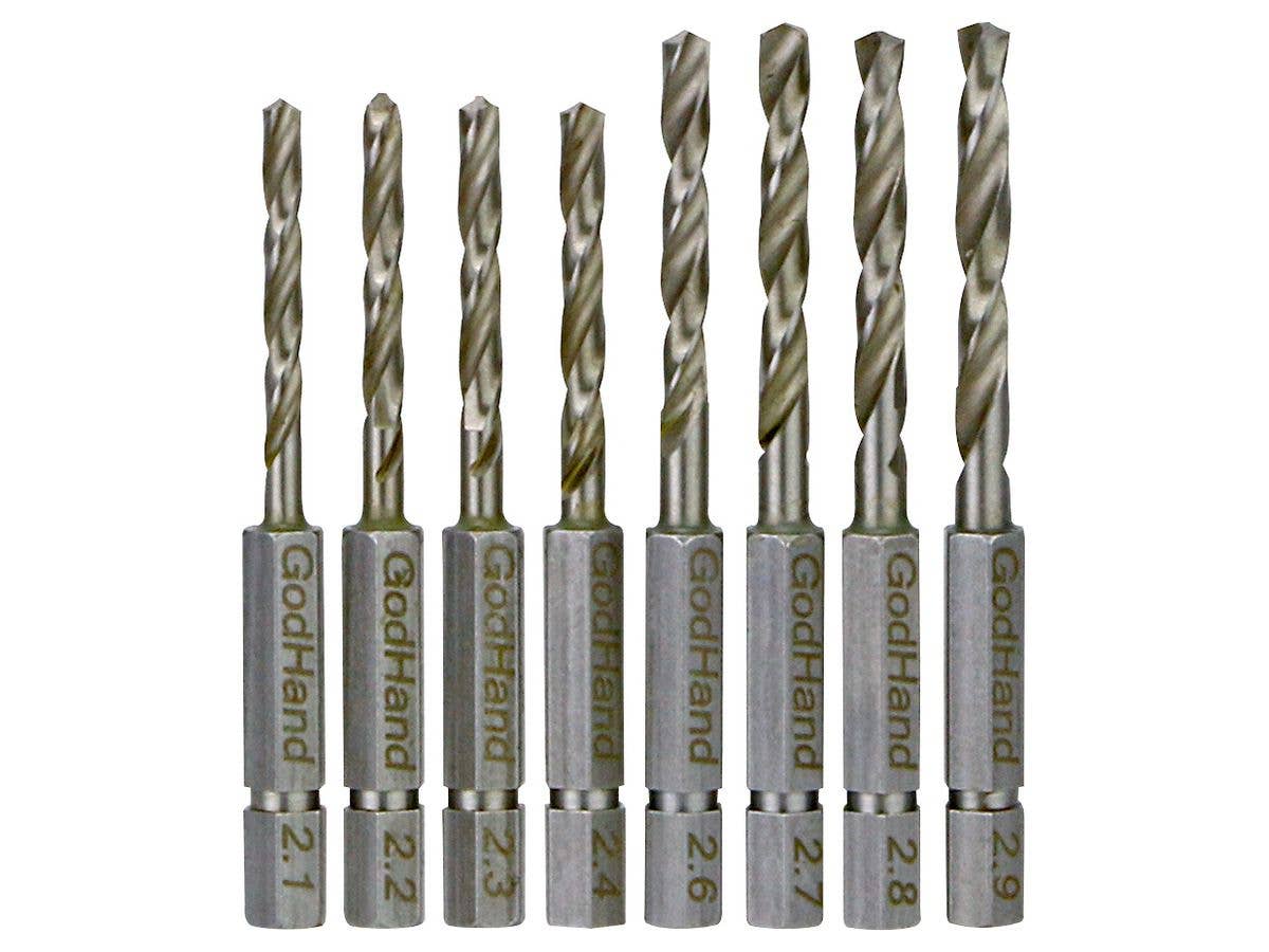 GodHand GodHand - Quick Attachable Drill Bit Set D | 4562349874682