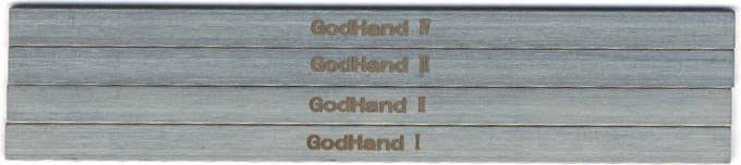 GodHand GodHand - Stainless-Steel FF Bord (Set of 4) Width: 6mm | 4562349873470