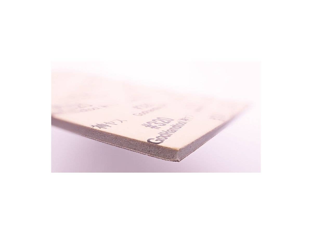 GodHand Kamiyasu Sanding Sponge Sticker 320-2mm | 4562349872992
