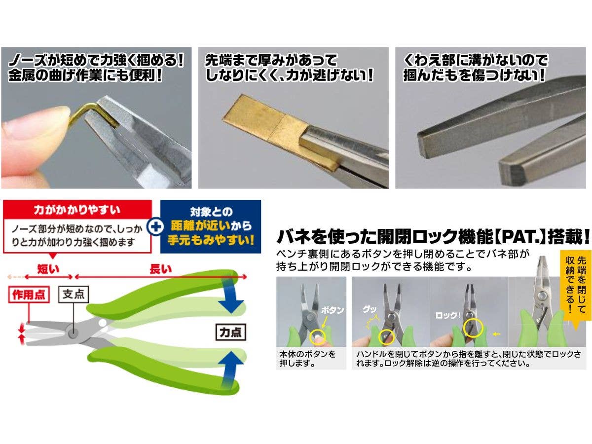 GodHand GodHand - Powerful Nose Pliers | 4562349874552