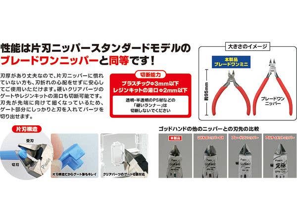 GodHand Blade One Nipper Mini | 4562349871810