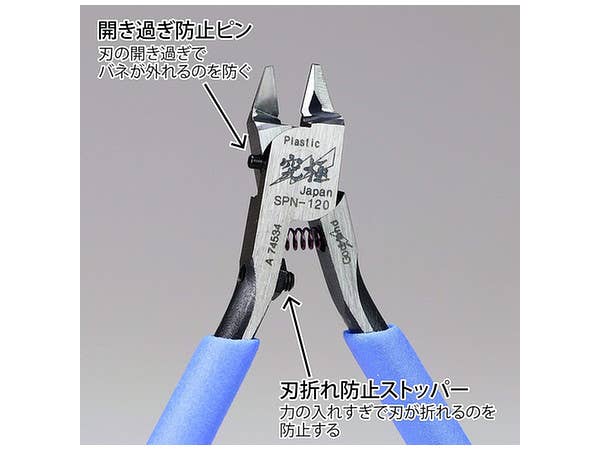GodHand GodHand - Precision Nippers SPN-120 (w/ Protection Cap) | 4562349879458
