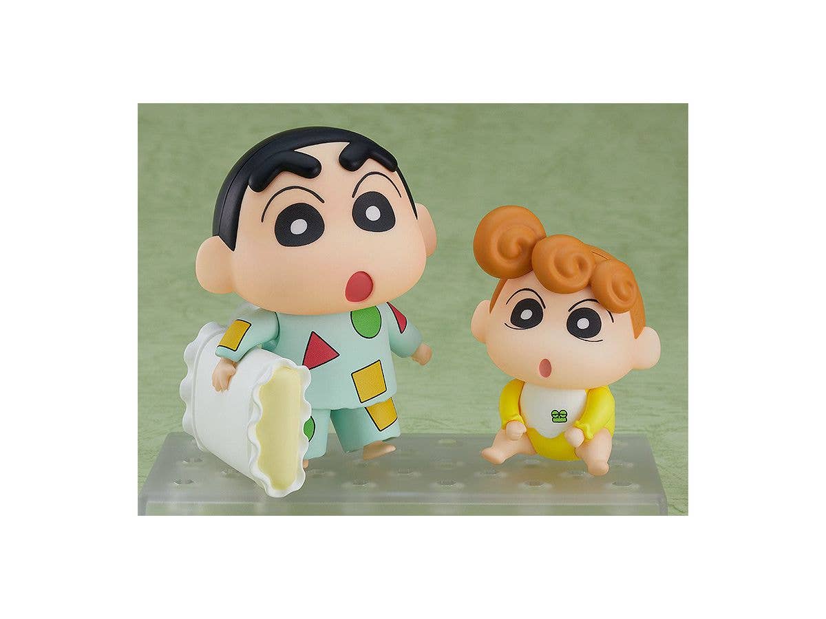 Crayon Shin-Chan Series Shinnosuke Nohara Pajama Ver. & Himawari Nendoroid | 4580590124059