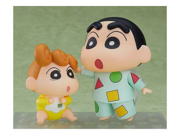 Crayon Shin-Chan Series Shinnosuke Nohara Pajama Ver. & Himawari Nendoroid | 4580590124059