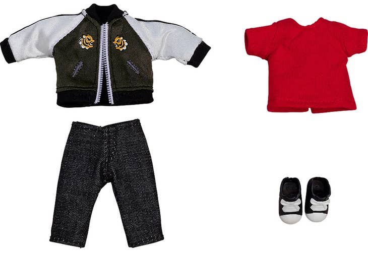 Nendoroid Doll Series Outfit Set (Souvenir Jacket - Black) | 4580590126220