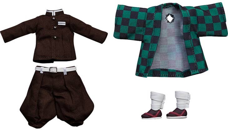 Demon Slayer: Kimetsu No Yaiba Series Nendoroid Doll: Outfit Set (Tanjiro Kamado) | 4580590126527