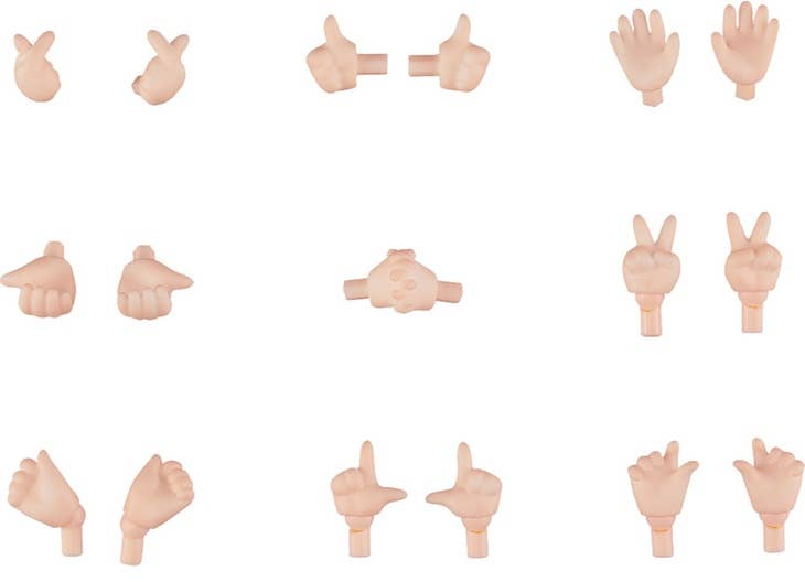 Nendoroid Doll Series Hand Parts Set 02 (Cream) | 4580590126565