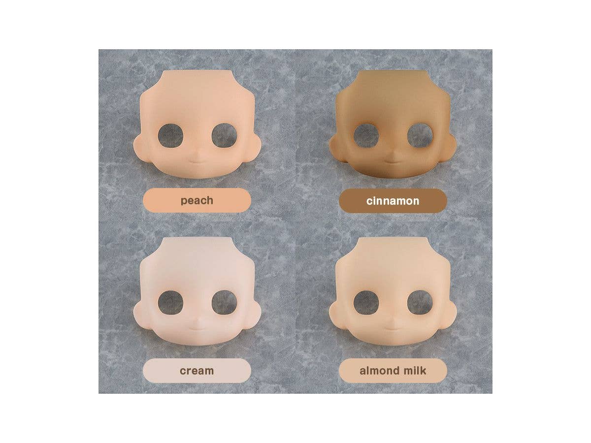 Nendoroid Doll Customizable Face Plate 00 (Cream) | 4580590128743
