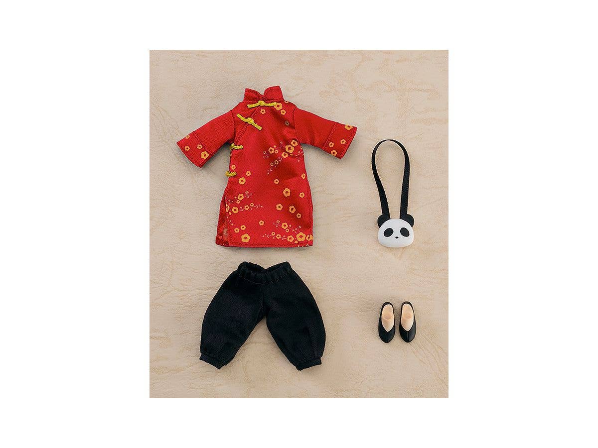 Nendoroid Doll Outfit Set: Long Length Chinese Outfit (Red) | 4580590129313