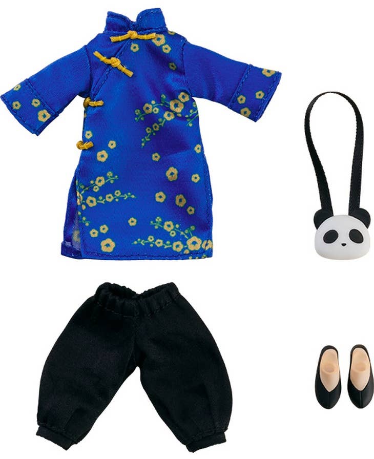 Nendoroid Doll Outfit Set: Long Length Chinese Outfit (Blue) | 4580590129320
