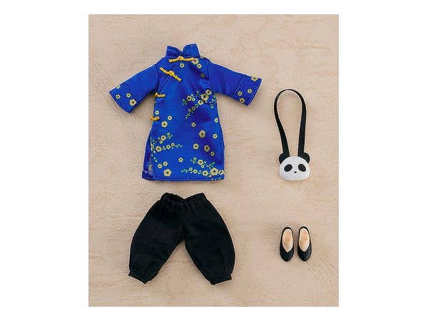 Nendoroid Doll Outfit Set: Long Length Chinese Outfit (Blue) | 4580590129320