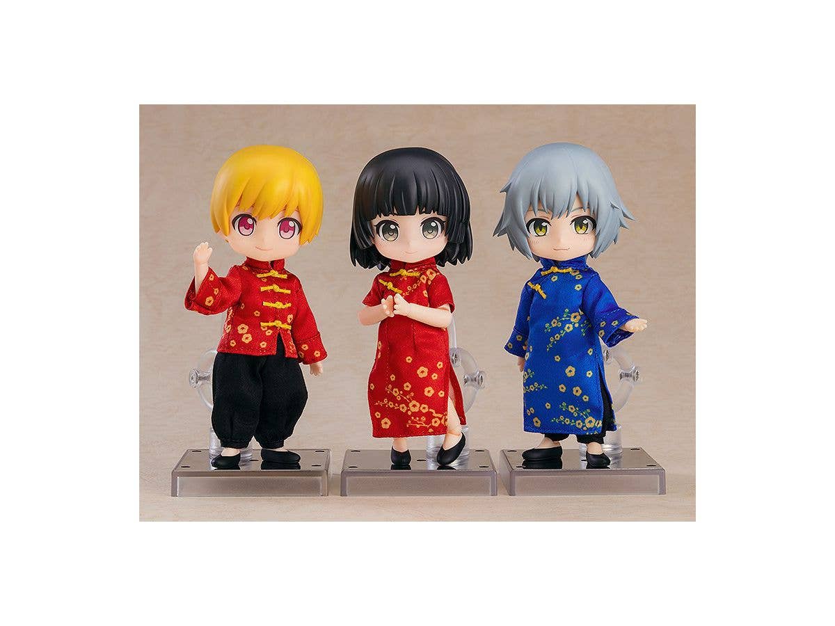 Nendoroid Doll Outfit Set: Long Length Chinese Outfit (Blue) | 4580590129320