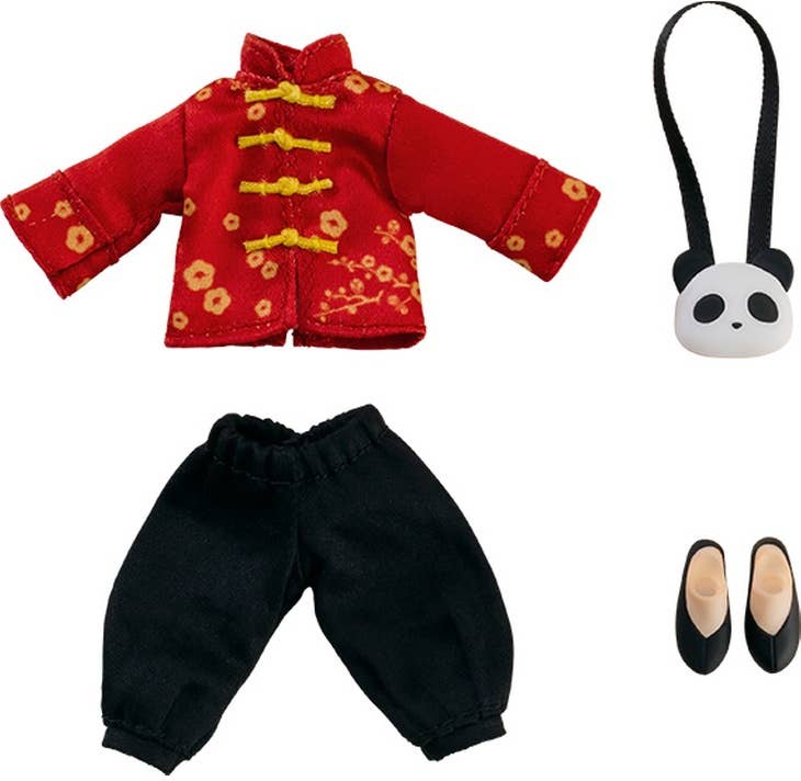 Nendoroid Doll Outfit Set: Short Length Chinese Outfit (Red) | 4580590129337