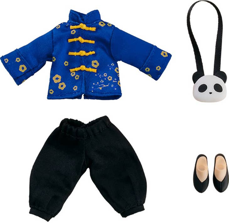 Nendoroid Doll Outfit Set: Short Length Chinese Outfit (Blue) | 4580590129344
