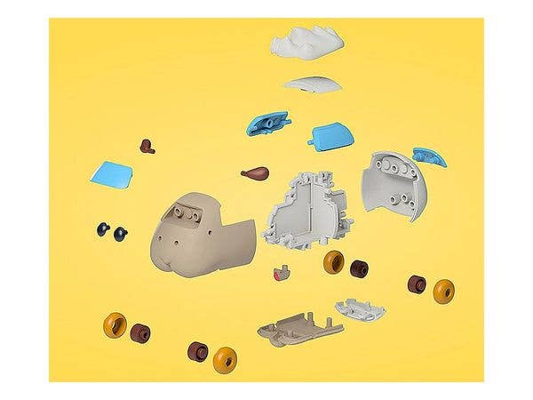 Pui Pui Molcar Series Molcar Abbey Moderoid Model Kit | 4580590149045