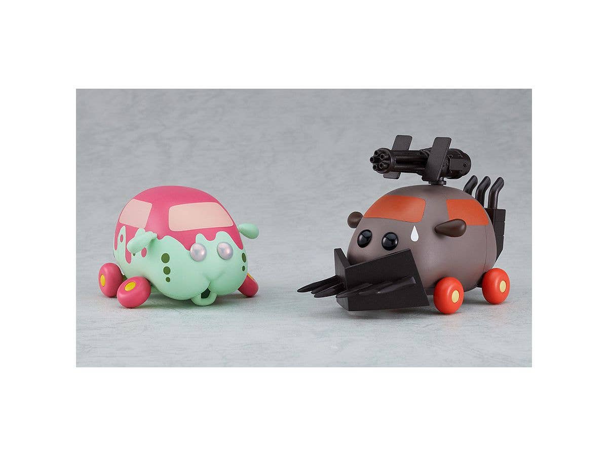 Pui Pui Molcar Series Moderoid Molcar Zombie Shiromo Model Kit | 4580590149656