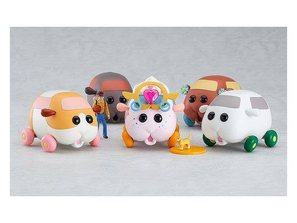 Pui Pui Molcar Series Moderoid Molcar Magical Angel Abbey Model Kit | 4580590149663