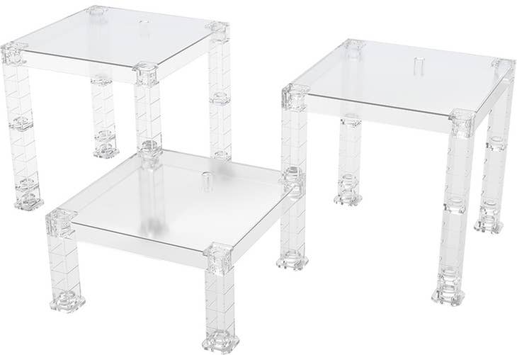 The Simple Stand: Build-On Type (Translucent), Set of 3 | 4580590158627