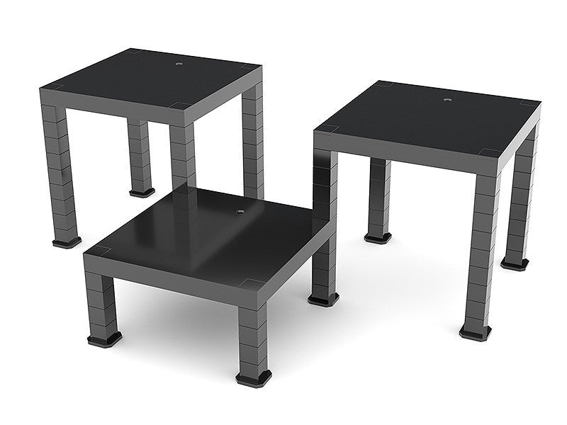 Good Smile Company The Simple Stand: Build-On Type (Black), Set of 3 - P-REX Hobby