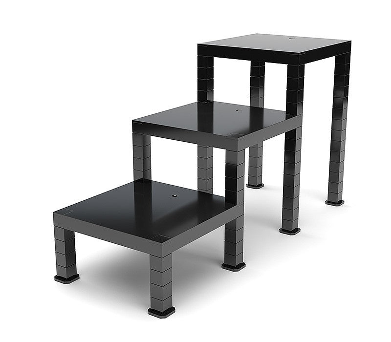Good Smile Company The Simple Stand: Build-On Type (Black), Set of 3 - P-REX Hobby