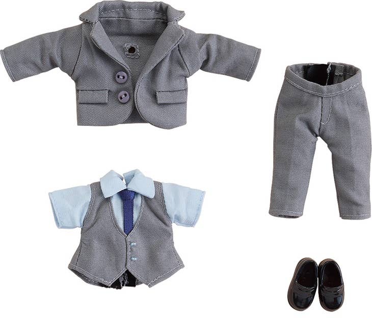 Nendoroid Doll Series Outfit Set: Suit (Gray) (Re-Run) | 4580590160200