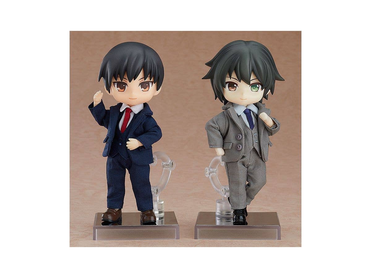 Nendoroid Doll Series Outfit Set: Suit (Gray) (Re-Run) | 4580590160200