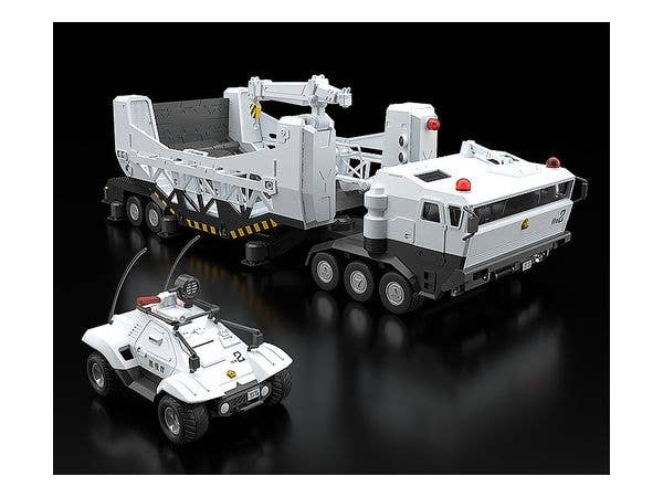 Mobile Police Patlabor Series Type 98 Special Command Vehicle & Type 99 Special Labor Carrier 1/60 Scale Moderoid Model Kit | 4580590161344