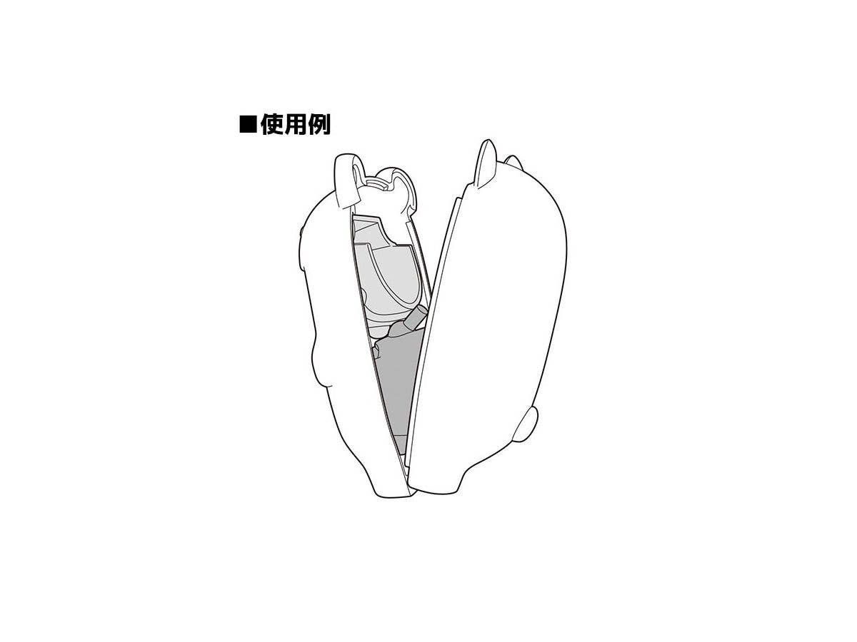Nendoroid More Kigurumi Face Parts Case (Orca Whale) | 4580590162365