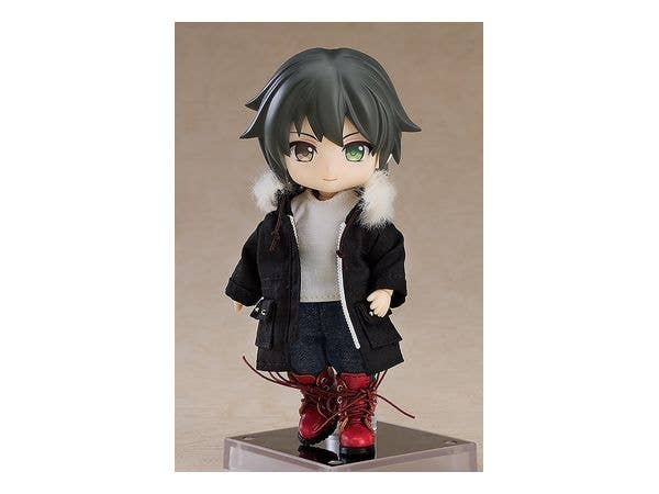 Nendoroid Doll Warm Clothing Set: Boots & Mod Coat (Black) | 4580590163843