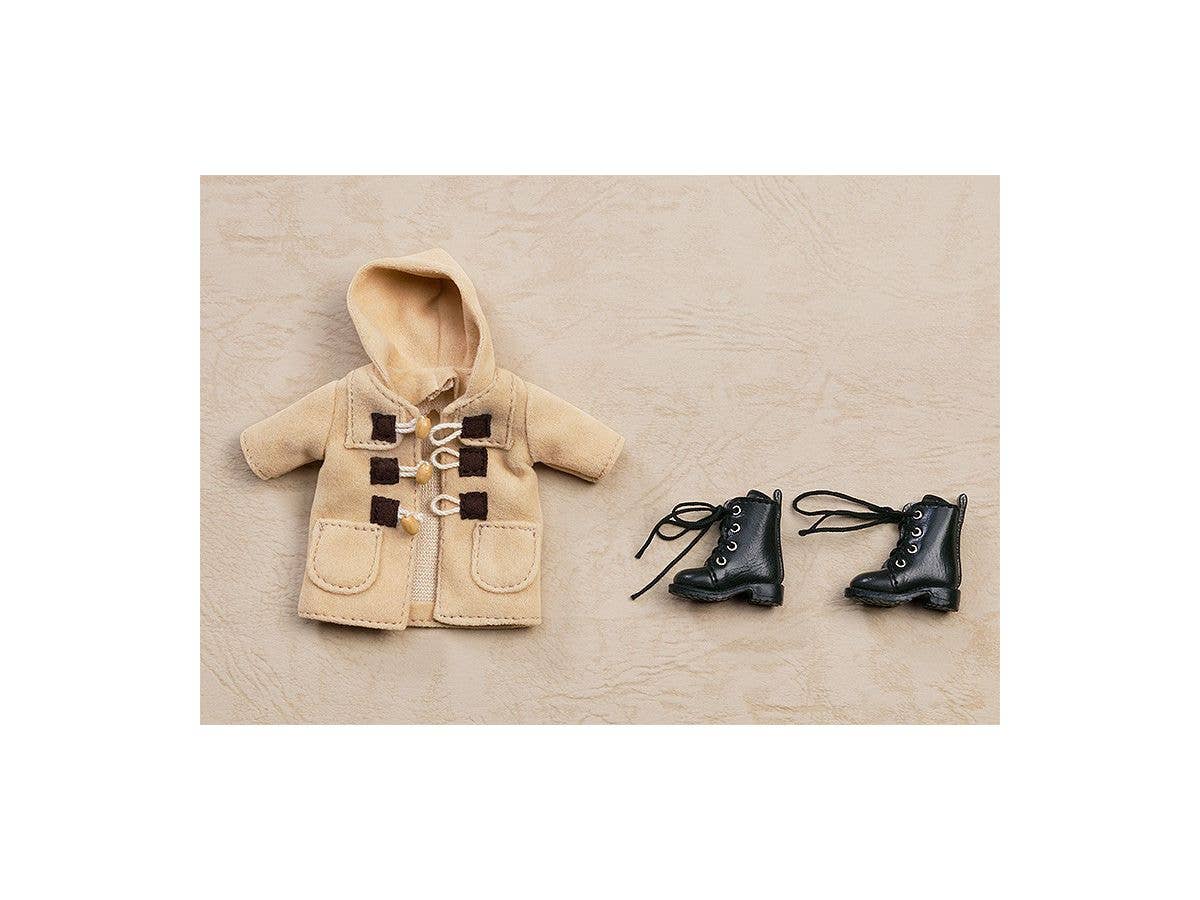 Nendoroid Doll Series Warm Clothing Set: Boots & Duffle Coat (Beige) | 4580590163867