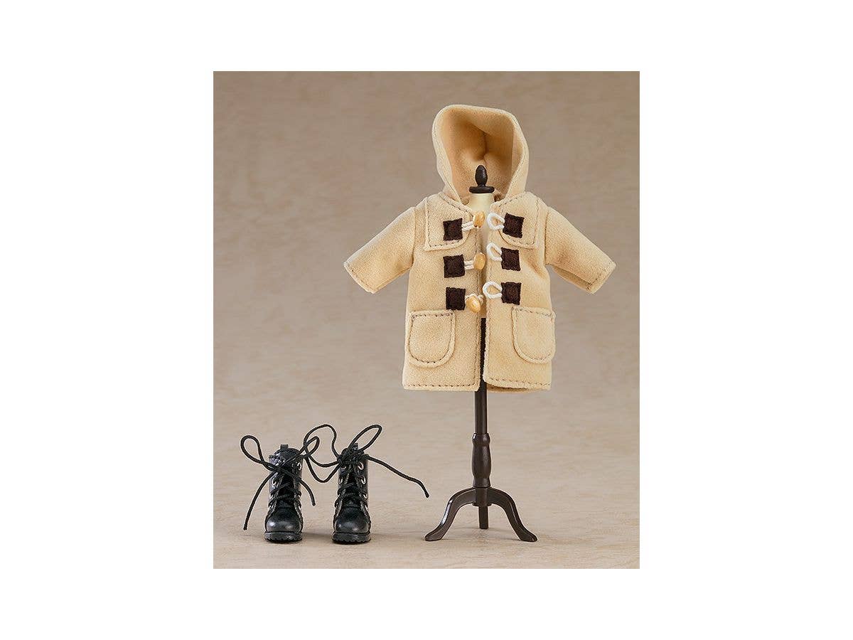 Nendoroid Doll Series Warm Clothing Set: Boots & Duffle Coat (Beige) | 4580590163867