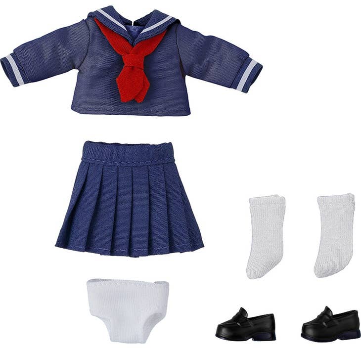 Nendoroid Doll Outfit Set: Long-Sleeved Sailor Outfit (Navy) | 4580590173774