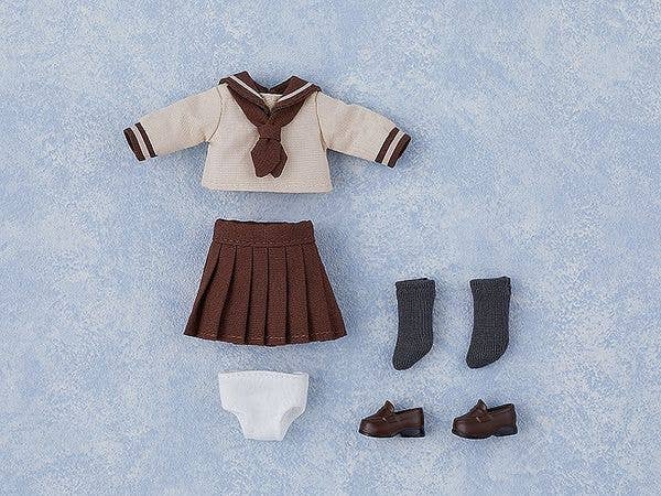Nendoroid Doll Outfit Set: Long-Sleeved Sailor Outfit (Beige) | 4580590173781