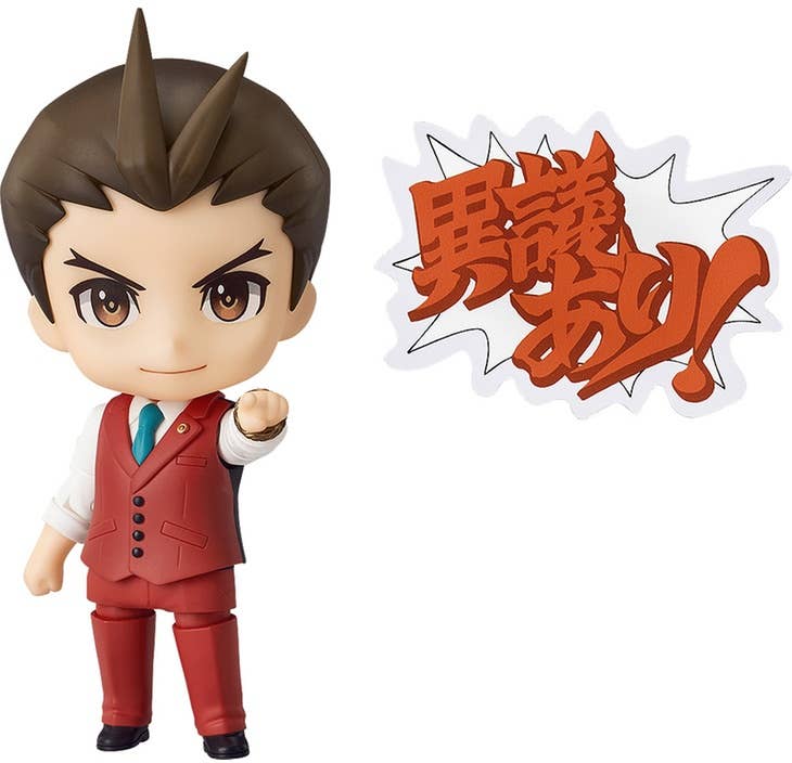 Ace Attorney Series Apollo Justice Nendoroid Doll | 4580590174191