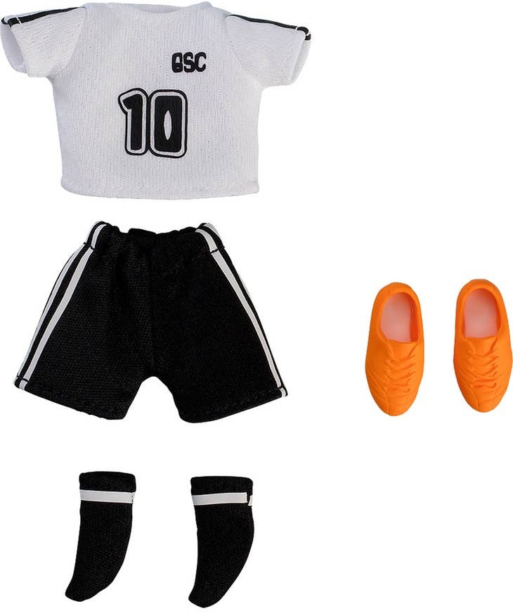 Nendoroid Doll Outfit Set: Soccer Uniform (White) | 4580590174610