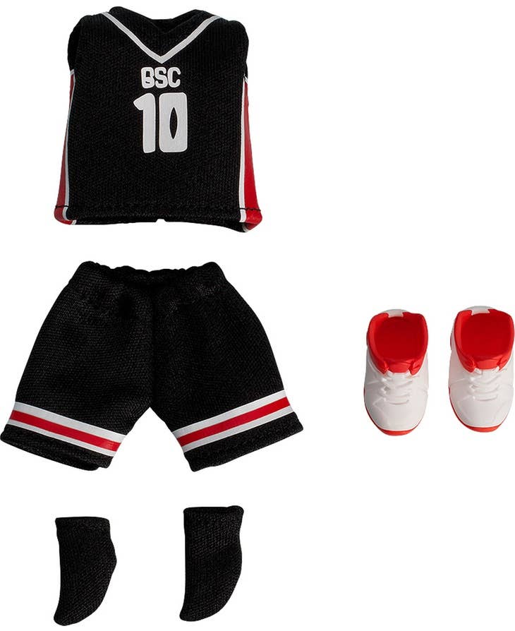 Nendoroid Doll Outfit Set: Basketball Uniform (Black) | 4580590174627