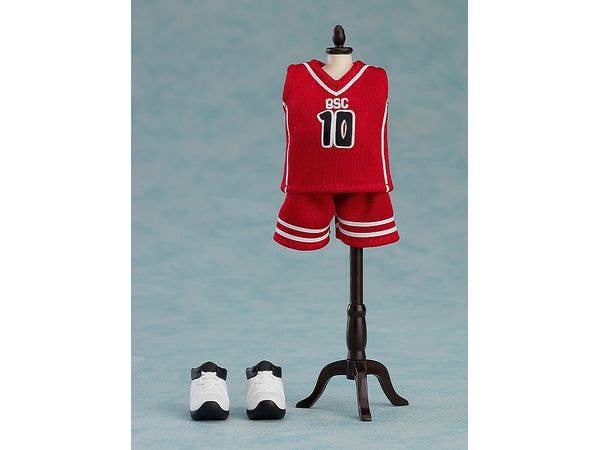 Nendoroid Doll Outfit Set: Basketball Uniform (Red) | 4580590174634