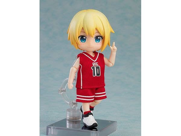 Nendoroid Doll Outfit Set: Basketball Uniform (Red) | 4580590174634
