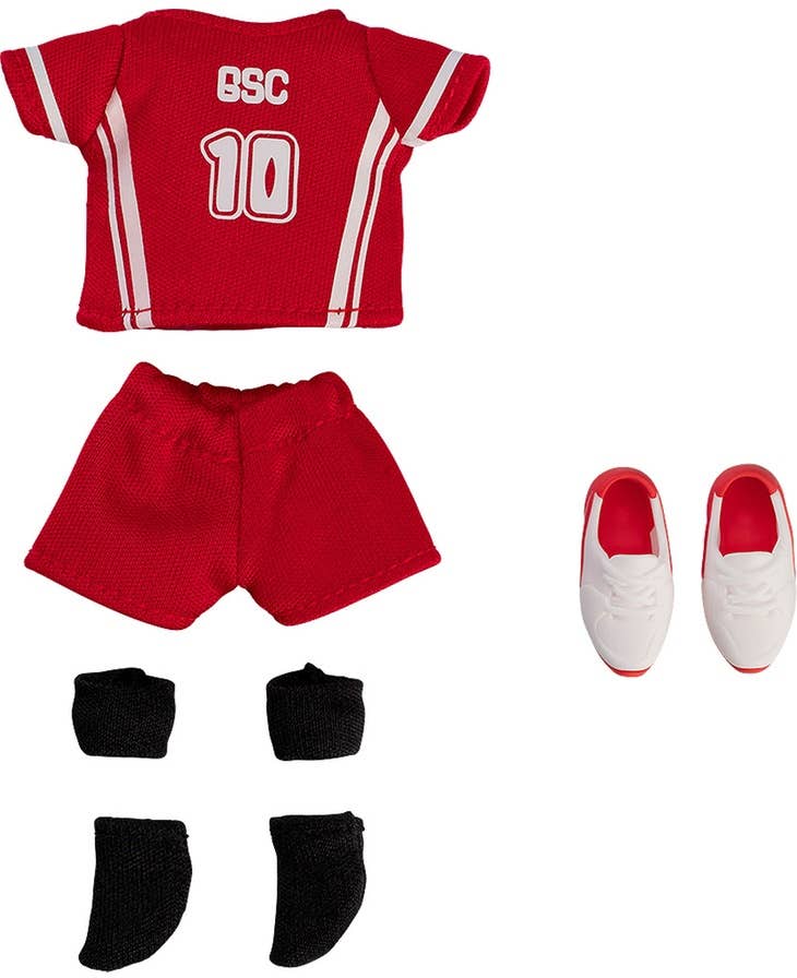 Nendoroid Doll Outfit Set: Volleyball Uniform (Red) | 4580590174641