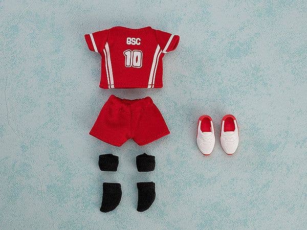 Nendoroid Doll Outfit Set: Volleyball Uniform (Red) | 4580590174641