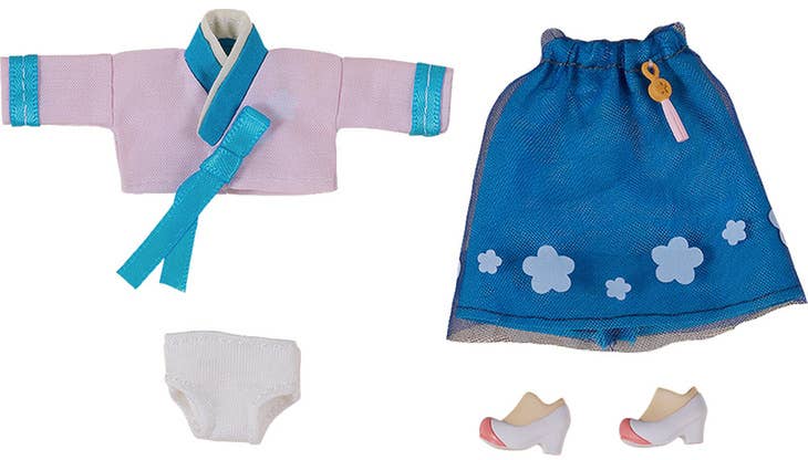 Nendoroid Doll Outfit Set: World Tour Korea - Girl (Blue) | 4580590177987