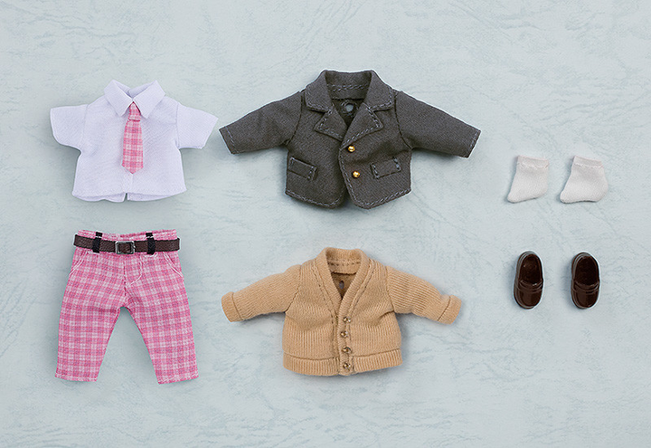 Nendoroid Doll Outfit Set: Blazer - Boy (Pink) | 4580590180161