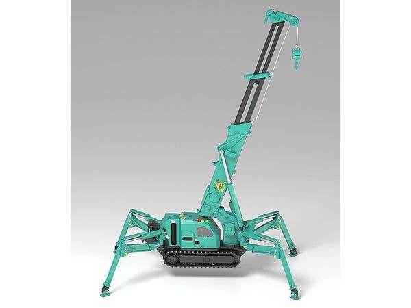 Spider Crane Series Maeda Seisakusho Spider Crane Green (Re-Run) 1/20 Scale Moderoid Model Kit | 4580590180215