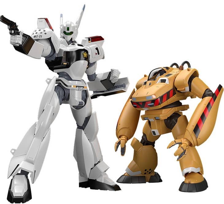 Mobile Police Patlabor Series AV-98 Ingram & Bulldog Set (3rd-Run) 1/60 Scale Moderoid Model Kit | 4580590180741