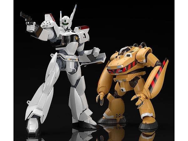 Mobile Police Patlabor Series AV-98 Ingram & Bulldog Set (3rd-Run) 1/60 Scale Moderoid Model Kit | 4580590180741