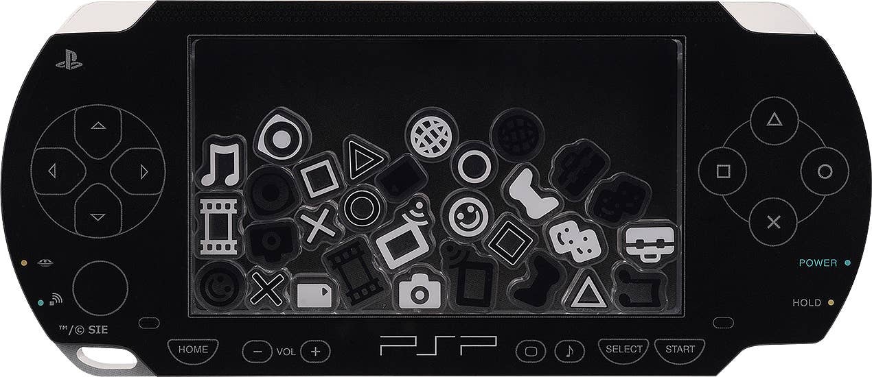 GOOD SMILE COMPANY PSP™ (PlayStation™Portable) Rattle Acrylic Stand: Black Ver. | 4571697182103